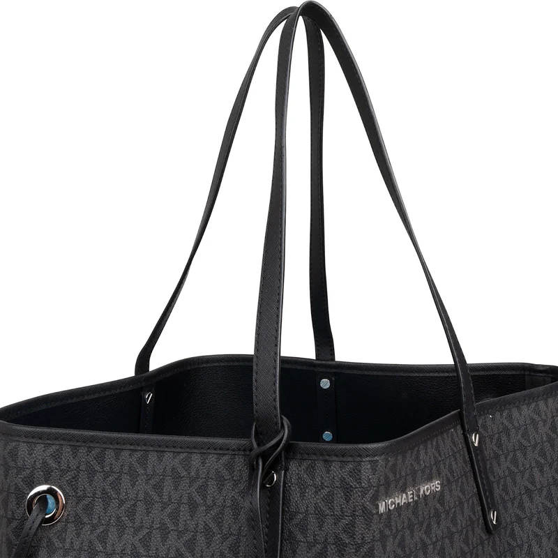 Michael Kors Signature Jet Set Travel Large Drawstring Tote Shoulder Bag