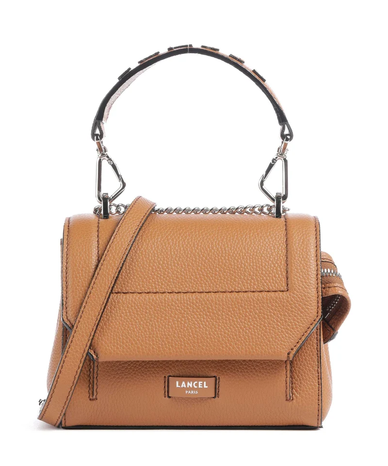 Lancel Ninon S Schultertasche camel