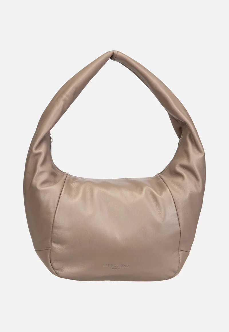 Farrah M Vintage Goat Neutral Grey - Hobo Bag