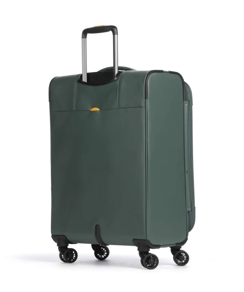 Mandarina Duck Coated 4-Rollen Trolley deep green