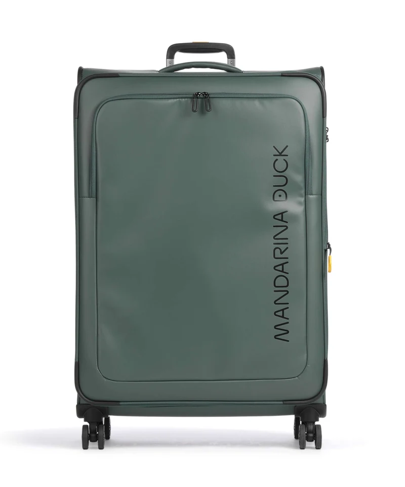Mandarina Duck Coated 4-Rollen Trolley deep green