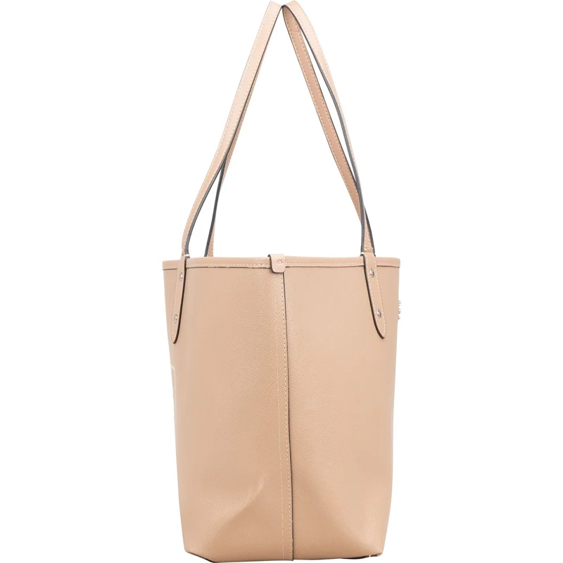 Coach Crossgrain Reversible City Tote Shoulder Bag