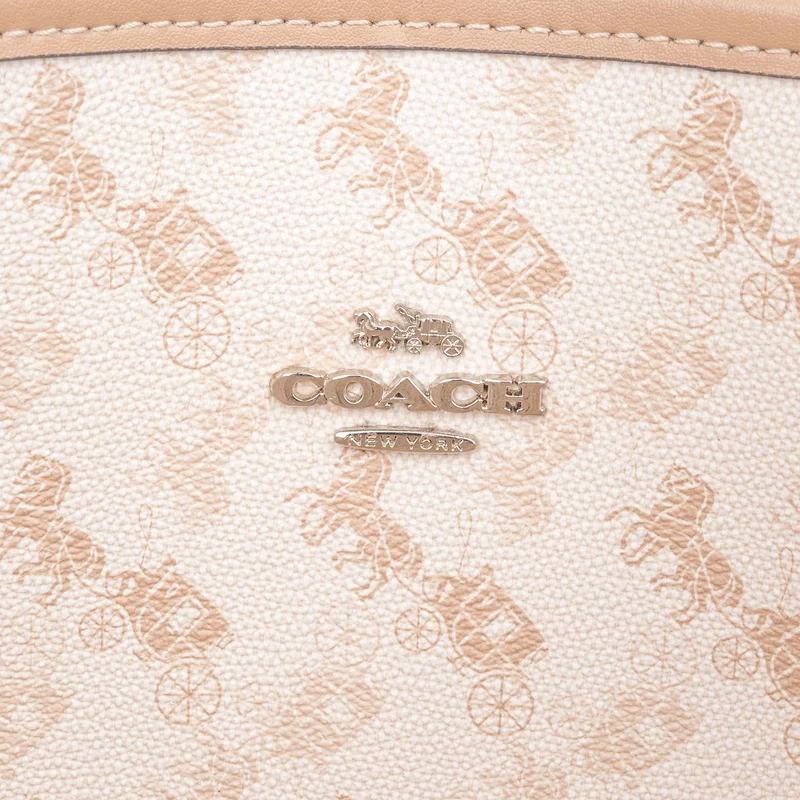 Coach Crossgrain Reversible City Tote Shoulder Bag