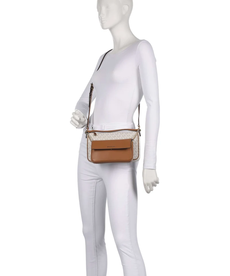 Michael Kors Bryant 5 in 1 Umhängetasche vanilla/acorn