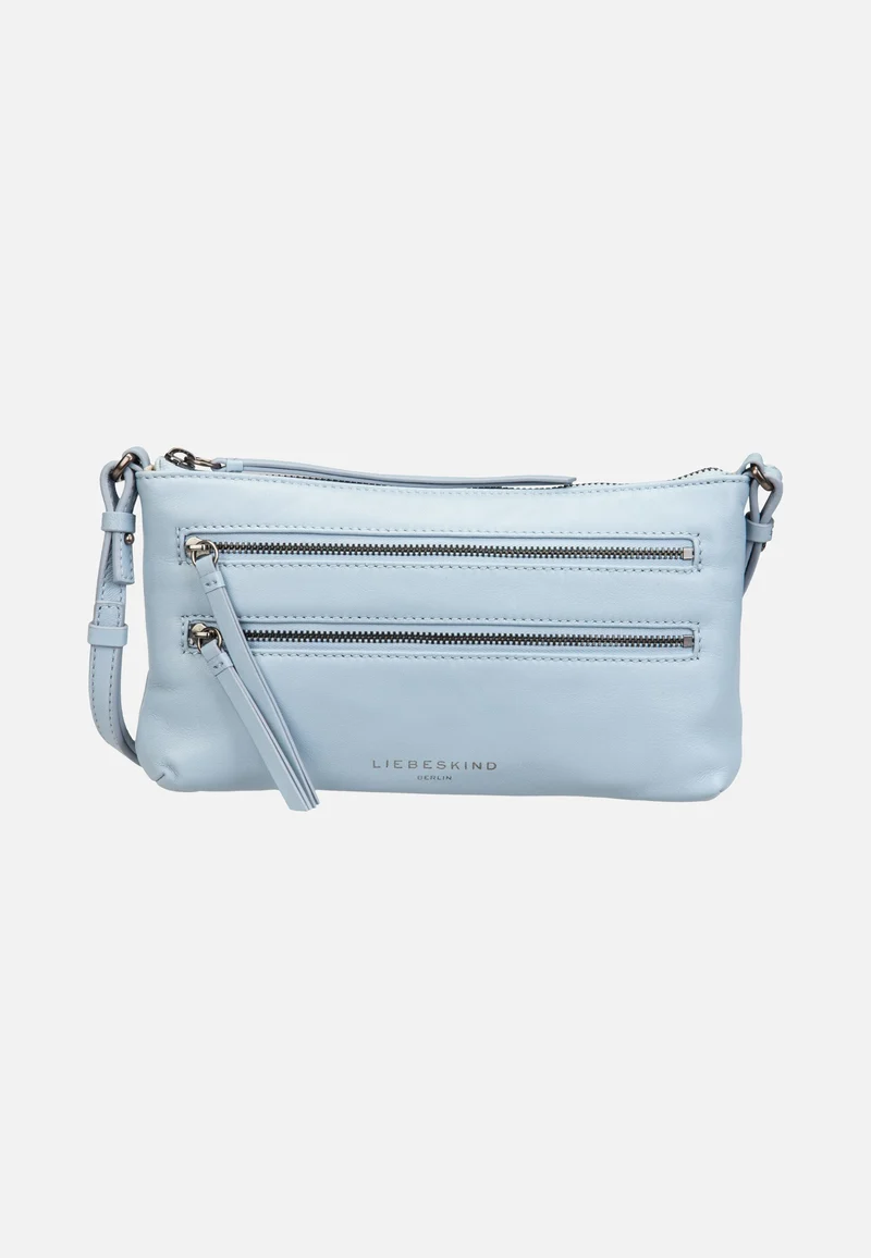 Zena Indian Sheep Single Blue Denim - Crossbody Bag