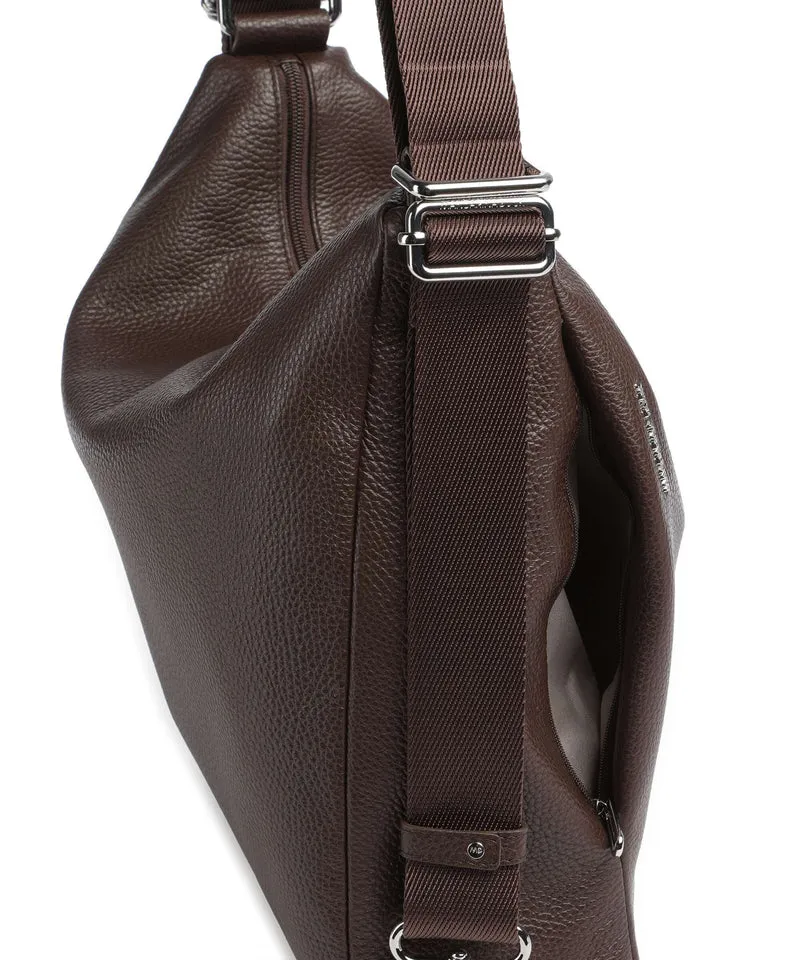 Mandarina Duck Mellow Leather Rucksack-Tasche espresso