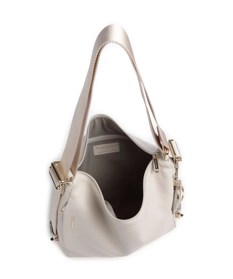 Mandarina Duck Mellow Leather Rucksack-Tasche cocoon