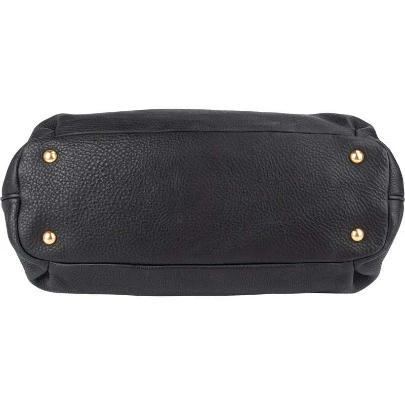 Miu Miu Vitello Lux Satchel Shoulder Bag