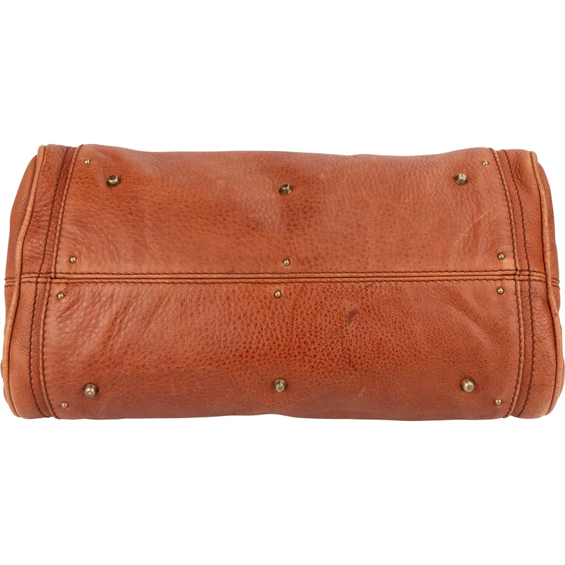 Chloé Pebbled Leather Paddington Handbag