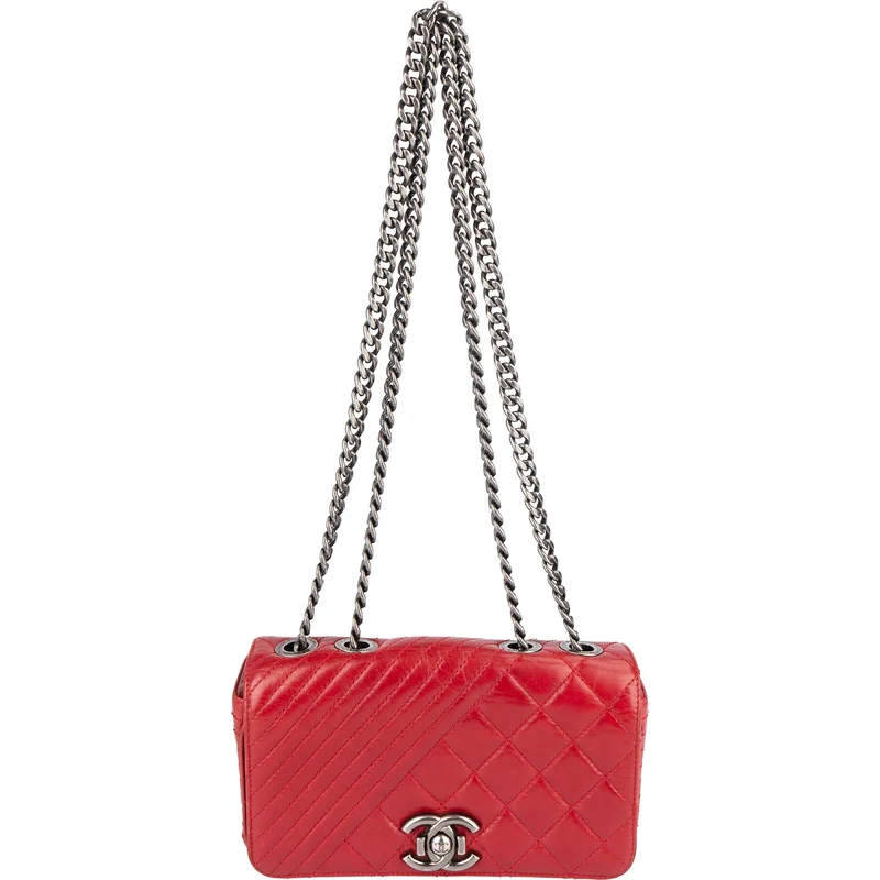 Chanel Quilted Calfskin Leather Boy Single Flap Crossbody Bag