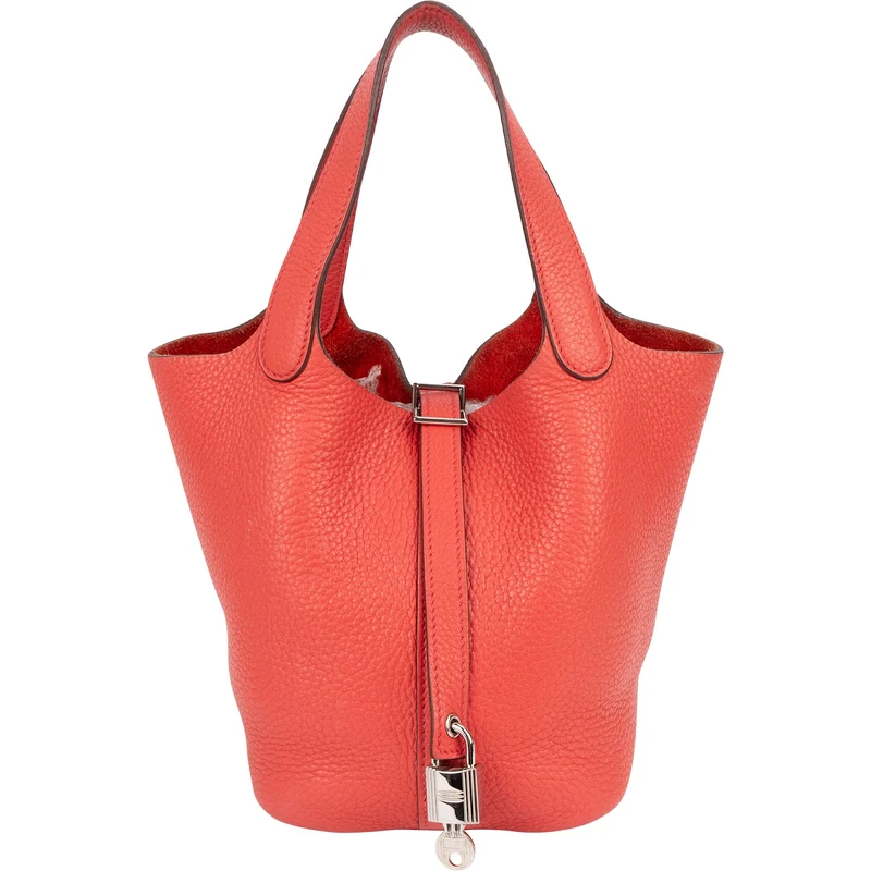 Hermès Taurillon Clemence Picotin Lock 18 Handbag