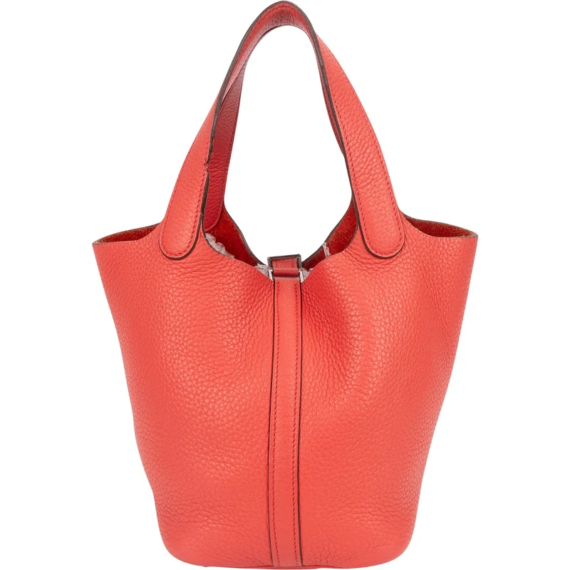 Hermès Taurillon Clemence Picotin Lock 18 Handbag