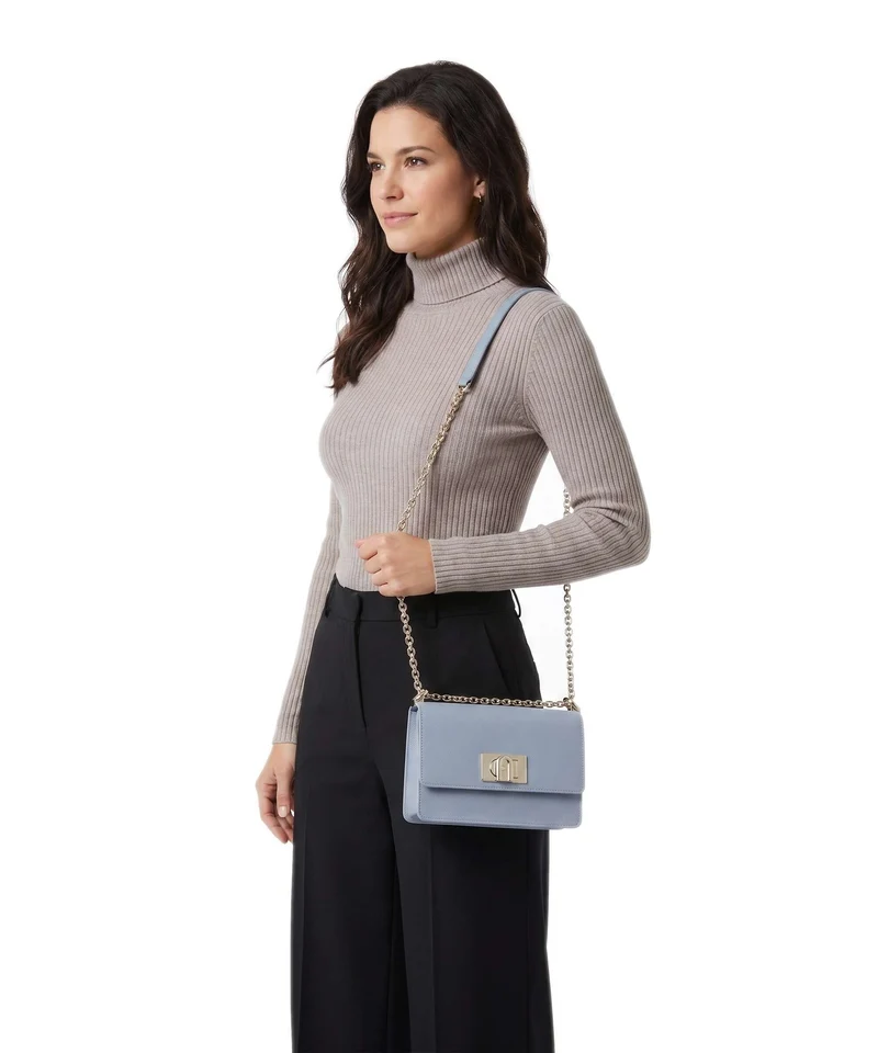 Furla 1927 Mini Schultertasche celestial