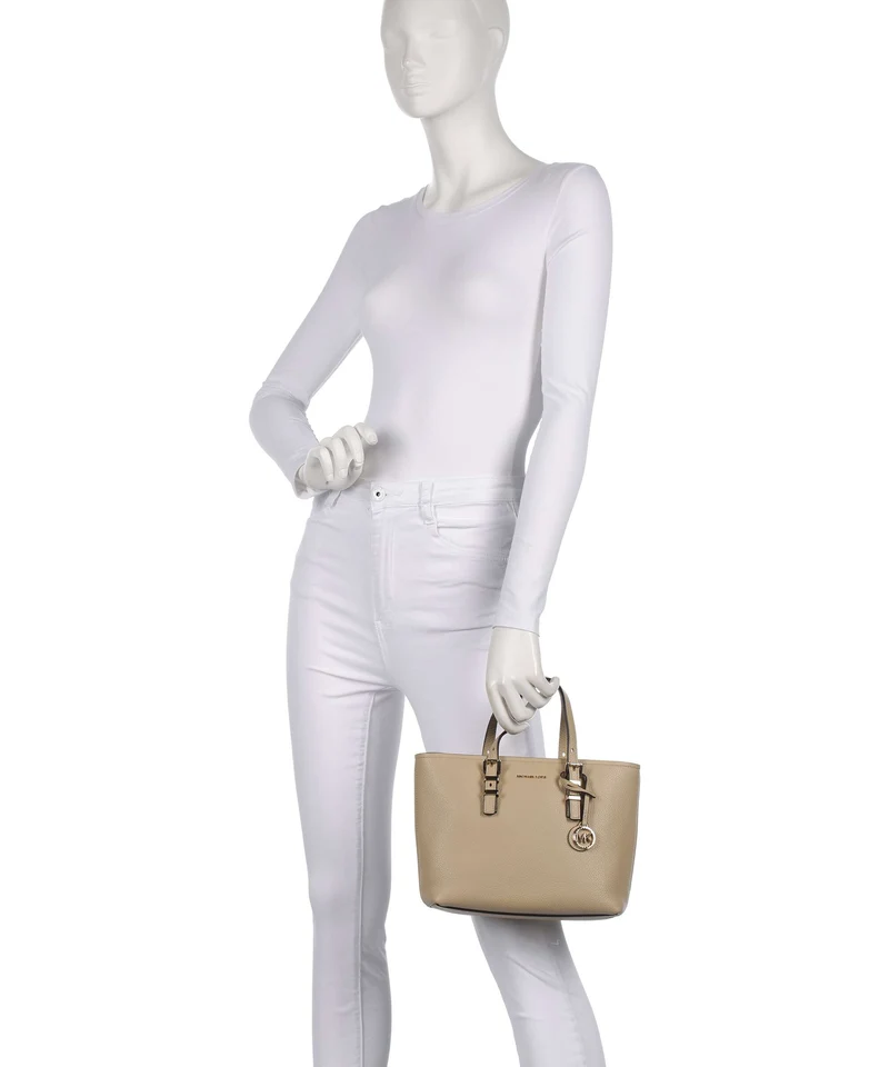 Michael Kors Quinn Small Handtasche khaki