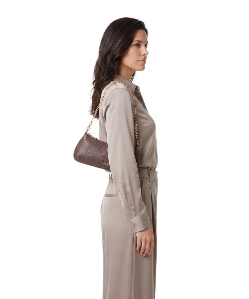 Coccinelle C-Me Schultertasche berry