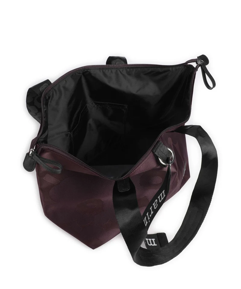 Marimekko Wear All Day M Unikko Shopper wine red/dark wine
