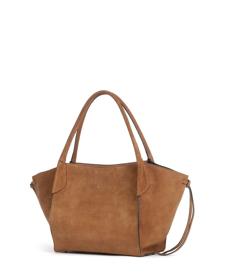 Abro Suede Vibe Big Shopper cuoio