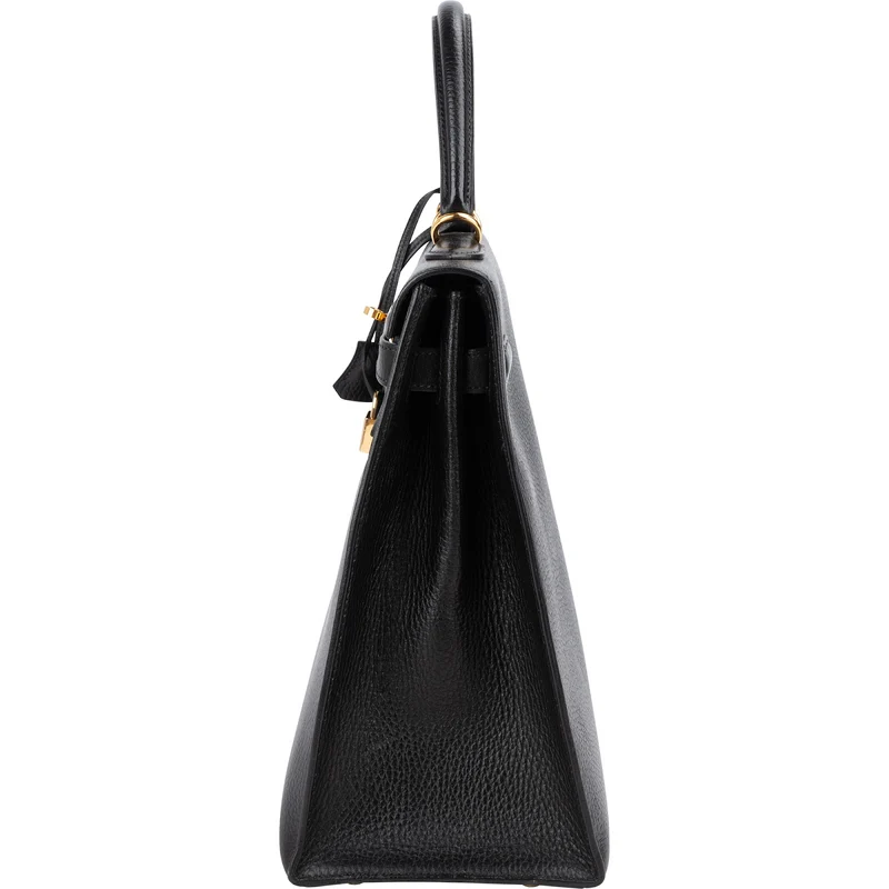 Hermès Ardennes Leather Kelly 35 Sellier Handbag GHW