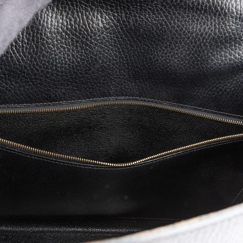 Hermès Ardennes Leather Kelly 35 Sellier Handbag GHW