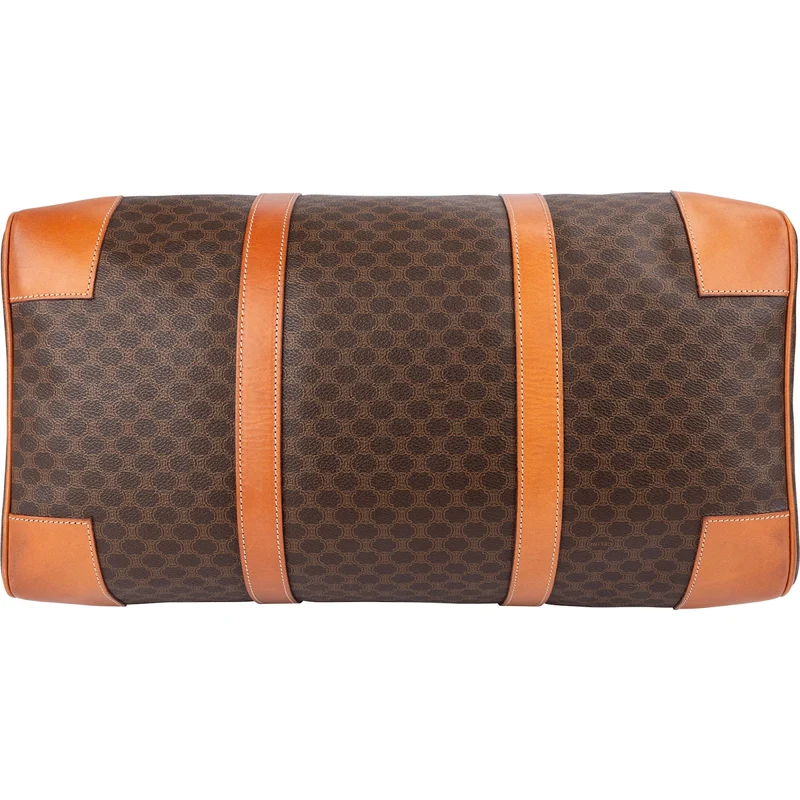 Celine Monogram Macadam Canvas Boston 45 Travel Bag