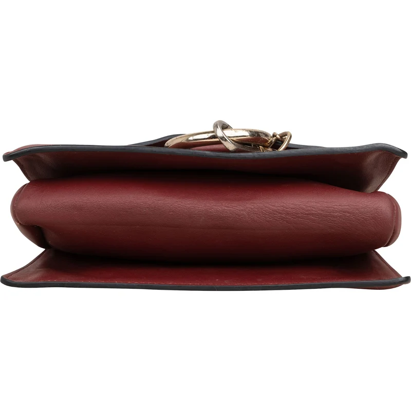 Chloé Suede Calfskin Faye Small Shoulder Crossbody Bag
