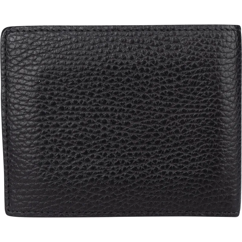 Gucci GG Emblem Leather Wallet