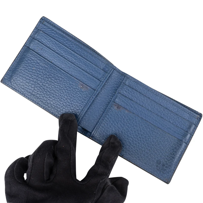 Gucci GG Emblem Leather Wallet