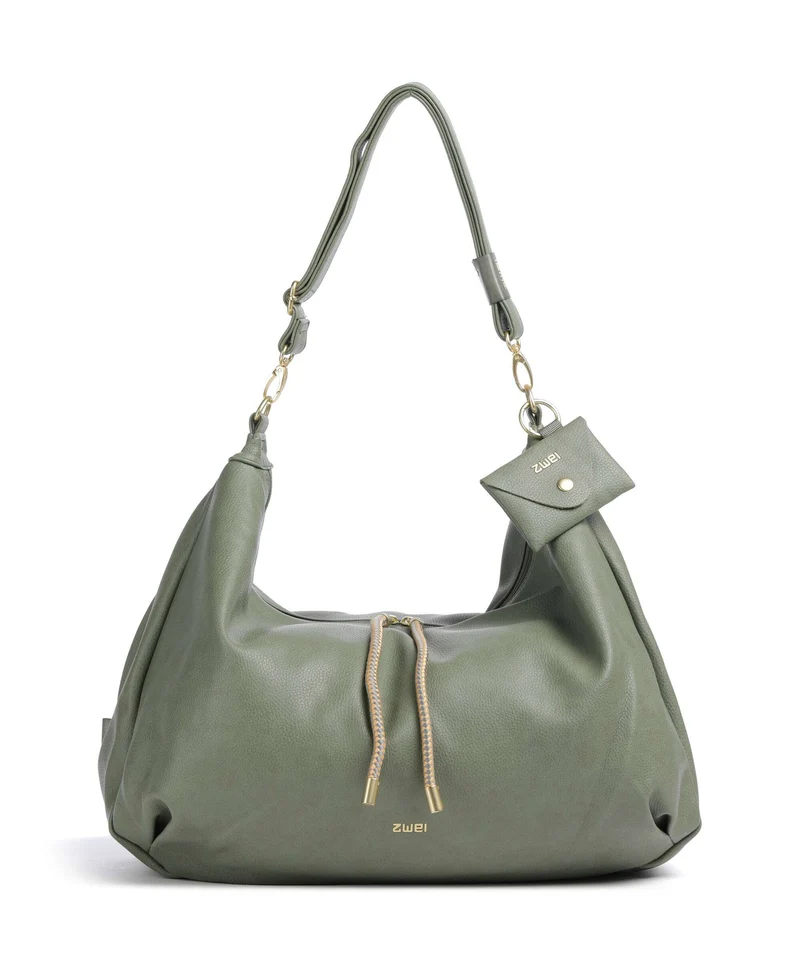Zwei Lola LO200 Beuteltasche eucalyptus