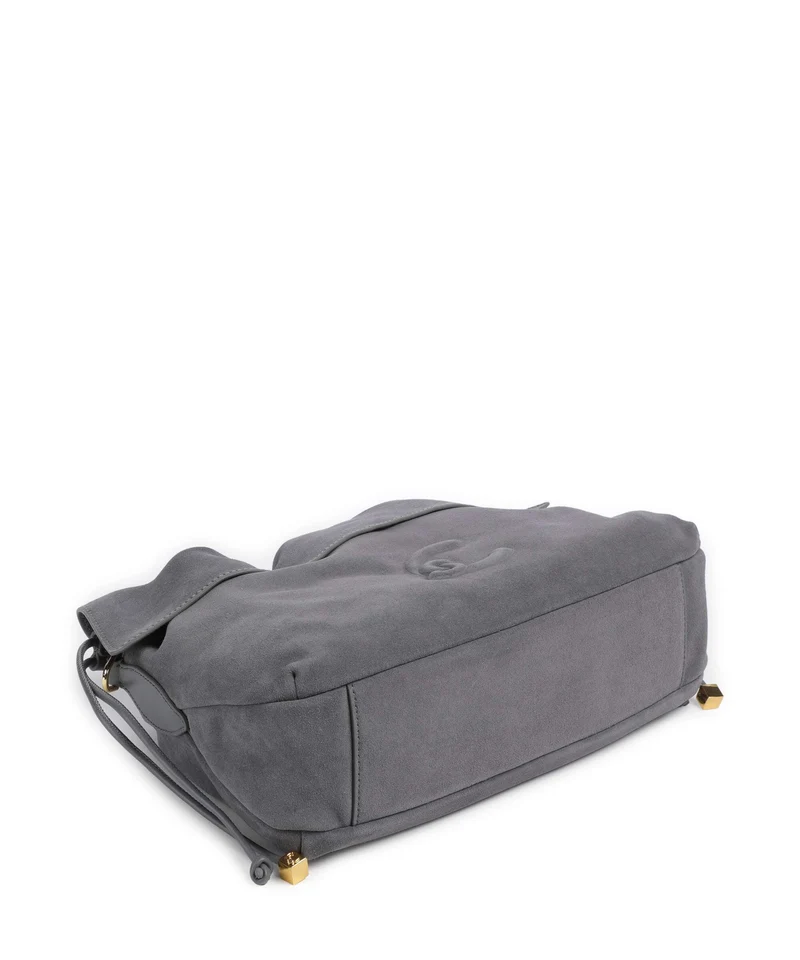 Coccinelle Lidia Suede Beuteltasche stove