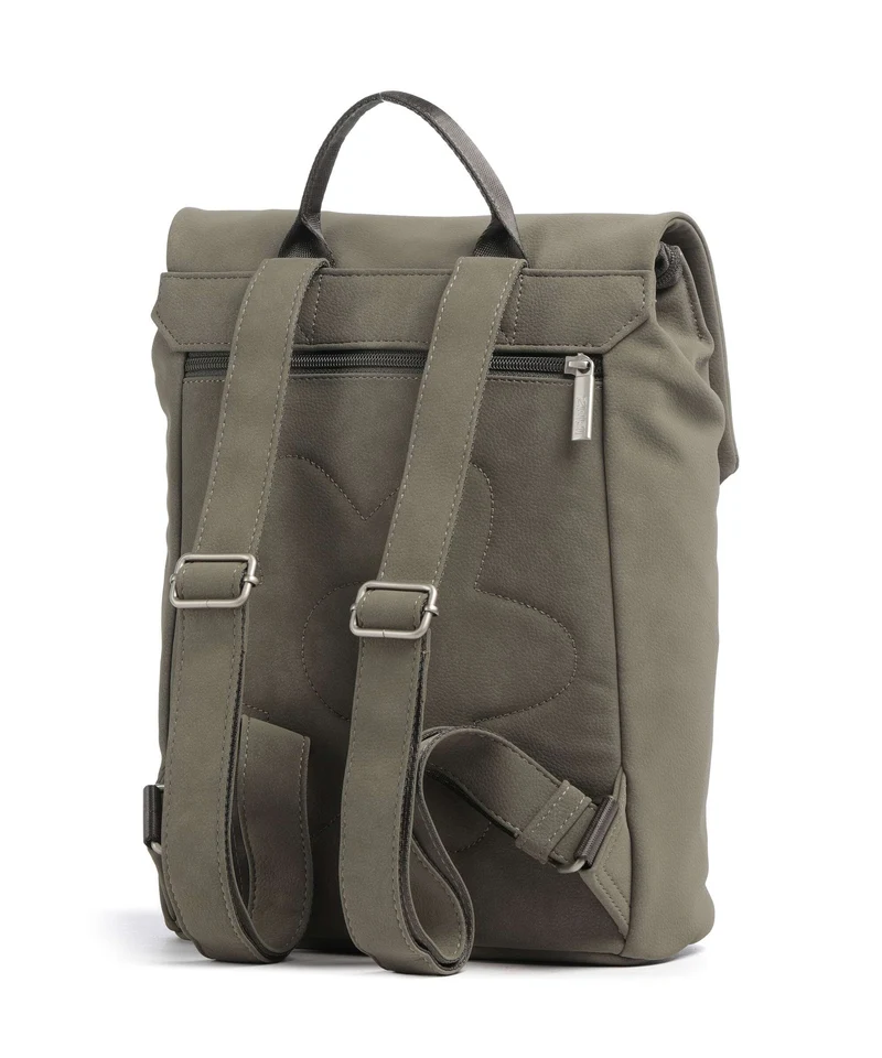 Zwei Mademoiselle.M MR13 Rucksack nubuk mud
