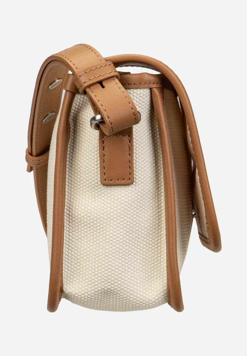 Heritage Canvas Crossover Natural Tan - Crossbody Bag