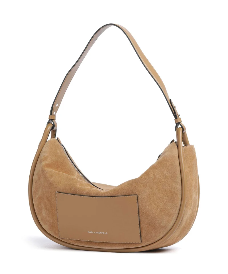 Karl Lagerfeld K/Autograph Patch Schultertasche caramel
