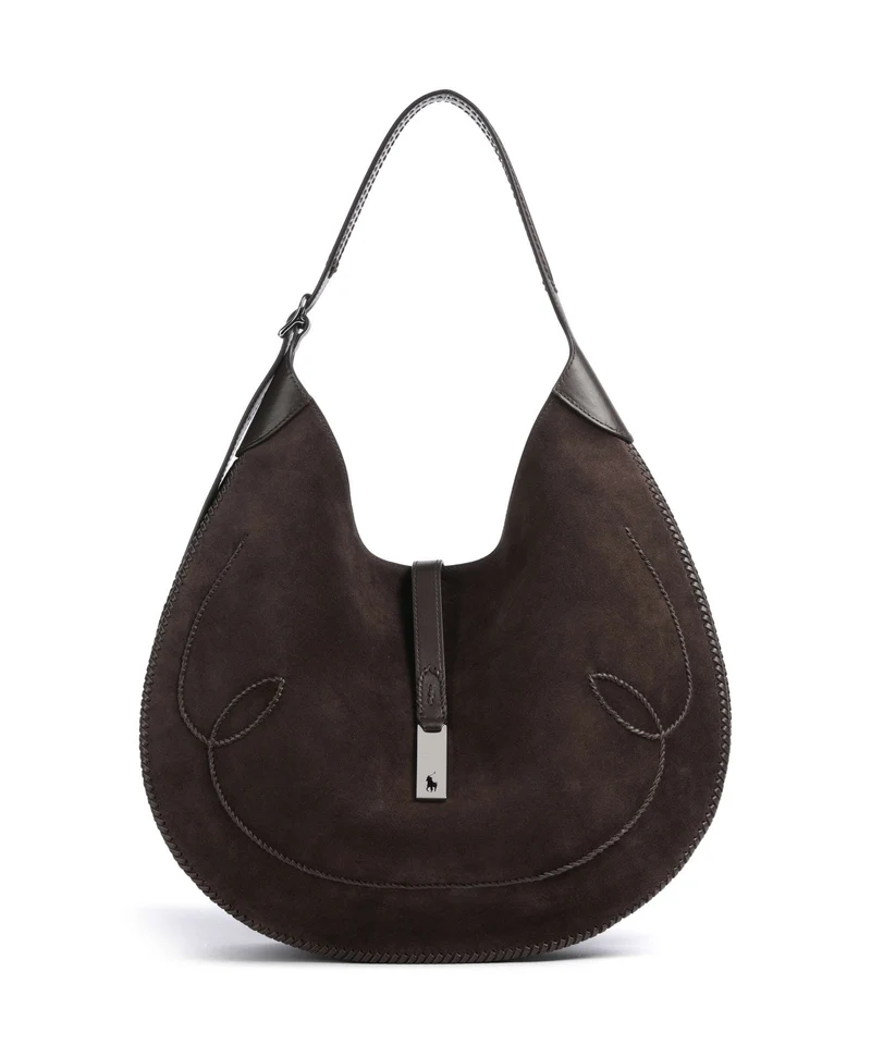 Polo Ralph Lauren ID Collection Medium Beuteltasche chocolate/tobacco