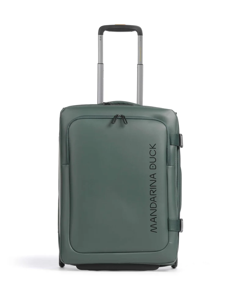 Mandarina Duck Coated 2-Rollen Trolley deep green