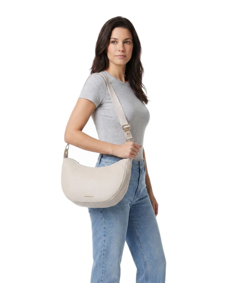 Mandarina Duck Mellow Leather Schultertasche cocoon
