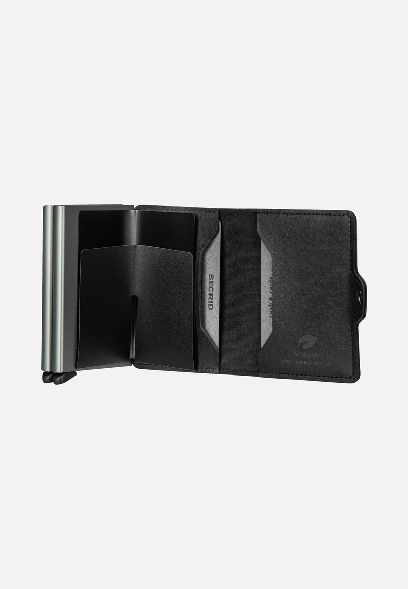 Twinwallet Mirum Plant-Based Black - Portemonnaie