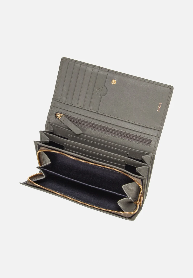 Sofisticato 1.0 Europa Purse L Grey - Portemonnaie