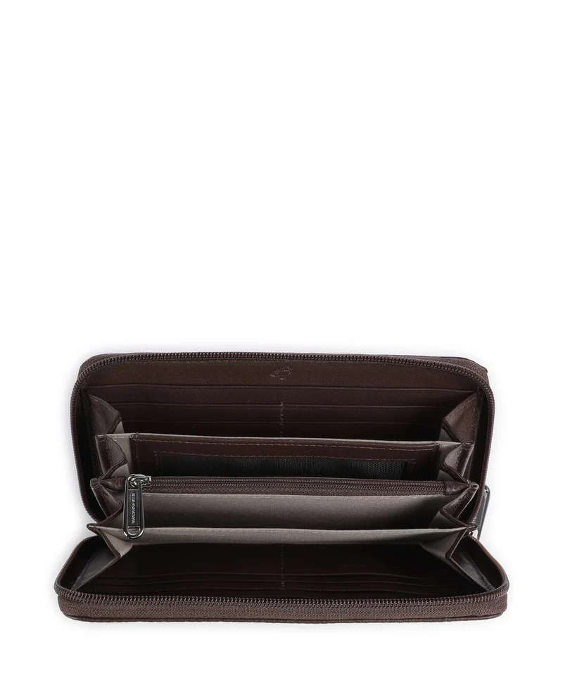 Mandarina Duck Mellow Leather Geldbörse espresso