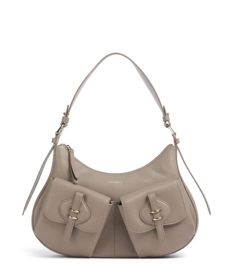 Coccinelle Mavery Pocket Beuteltasche warm taupe