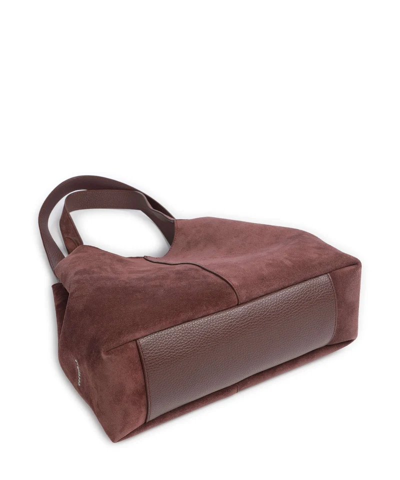 Coccinelle C-Easy Suede Beuteltasche berry