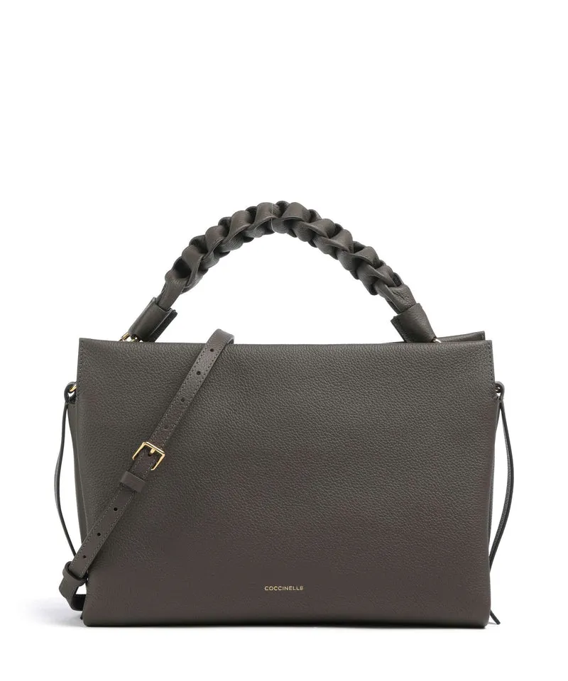 Coccinelle Boheme Grana Double Beuteltasche fango/honey