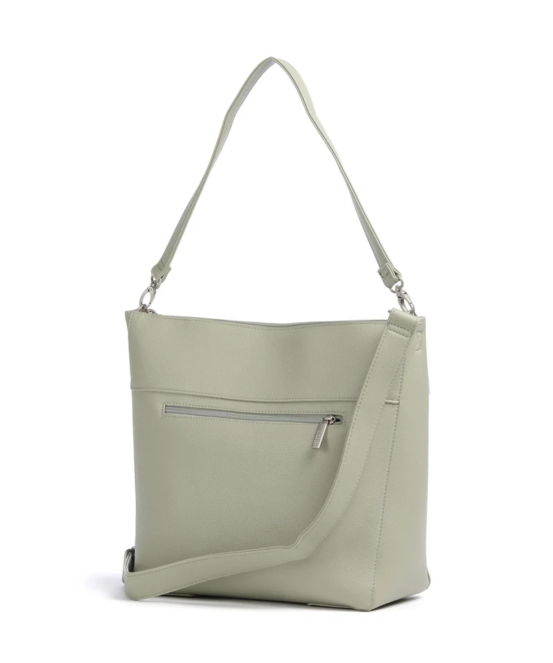 Zwei MADEMOISELLE.M M110 Beuteltasche jade