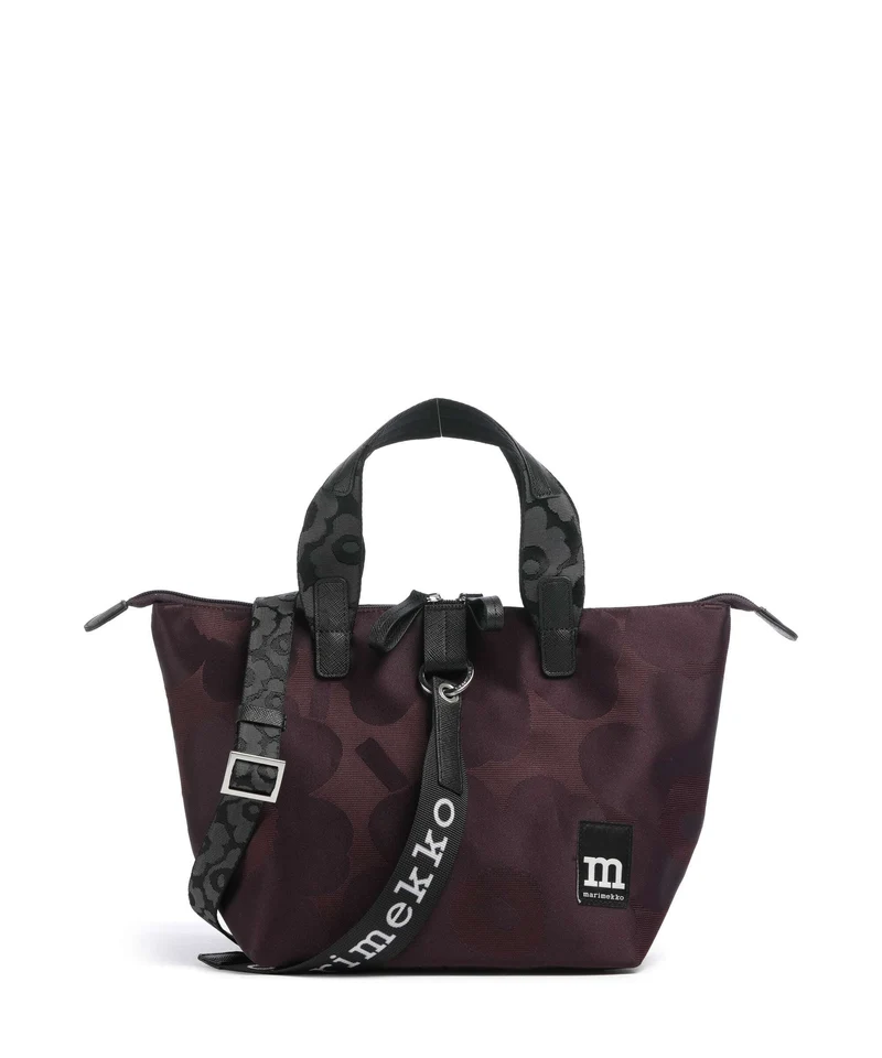 Marimekko Wear All Day S Unikko Handtasche wine red/dark wine