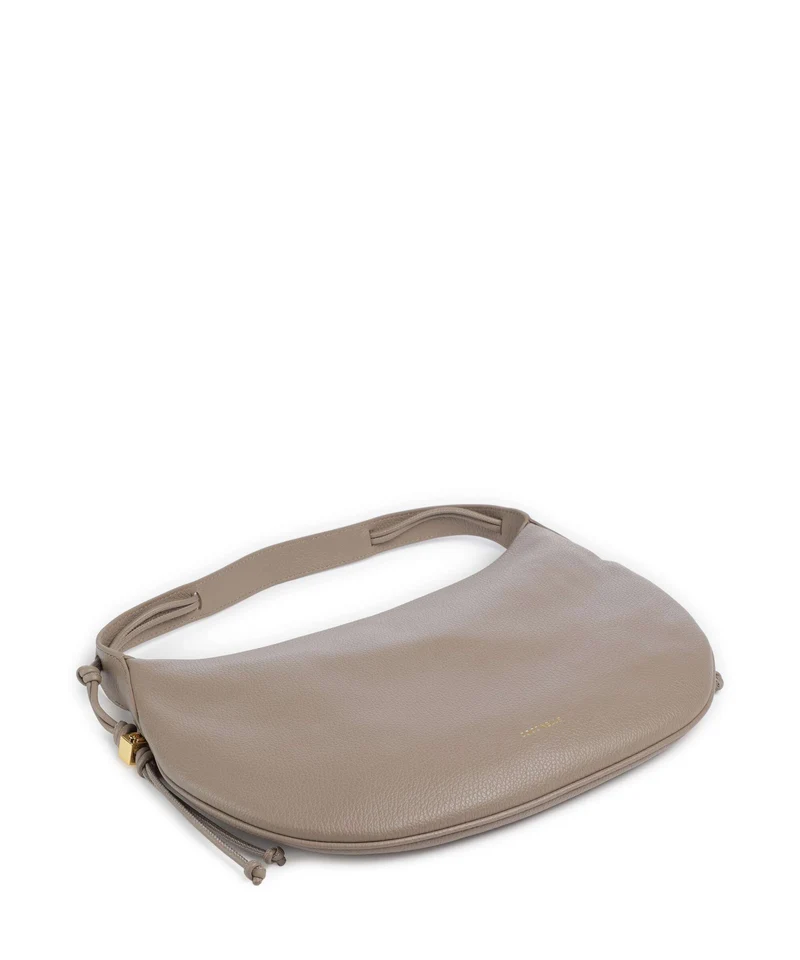 Coccinelle Thess Beuteltasche warm taupe