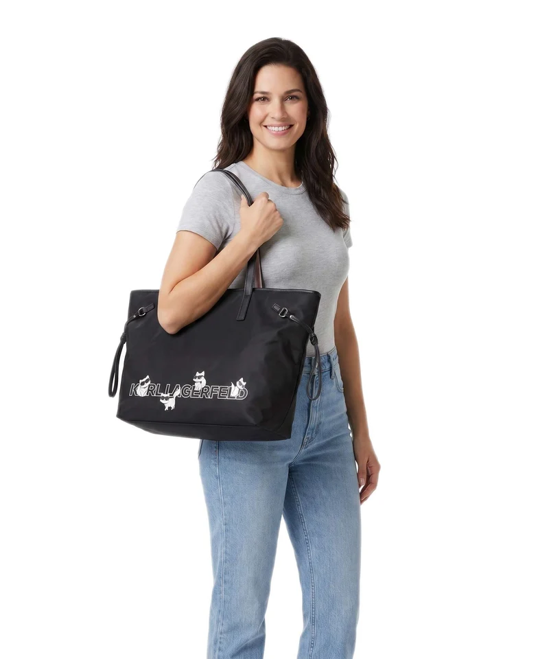Karl Lagerfeld Ikon Choupette Shopper black