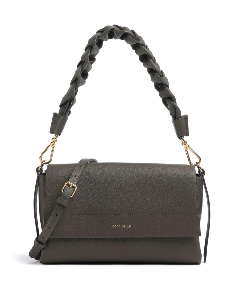 Coccinelle Boheme Grana Double Schultertasche fango/honey