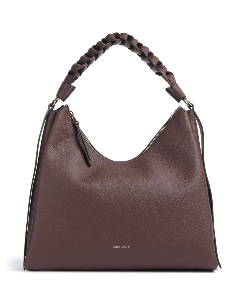 Coccinelle Boheme Grana Double Beuteltasche berry/winter rose