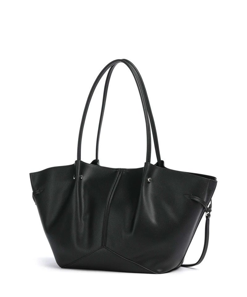 Karl Lagerfeld K/Pierced Medium Shopper black nickel