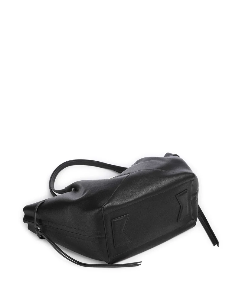 Karl Lagerfeld K/Pierced Medium Shopper black nickel