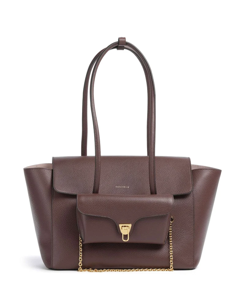 Coccinelle Beat Shopper berry